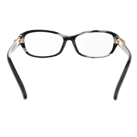 GUCCI GG Logo Bamboo Glasses Reading Eye Were Plastic GG-8002/F Black 04KA757 - Picture 4 of 16